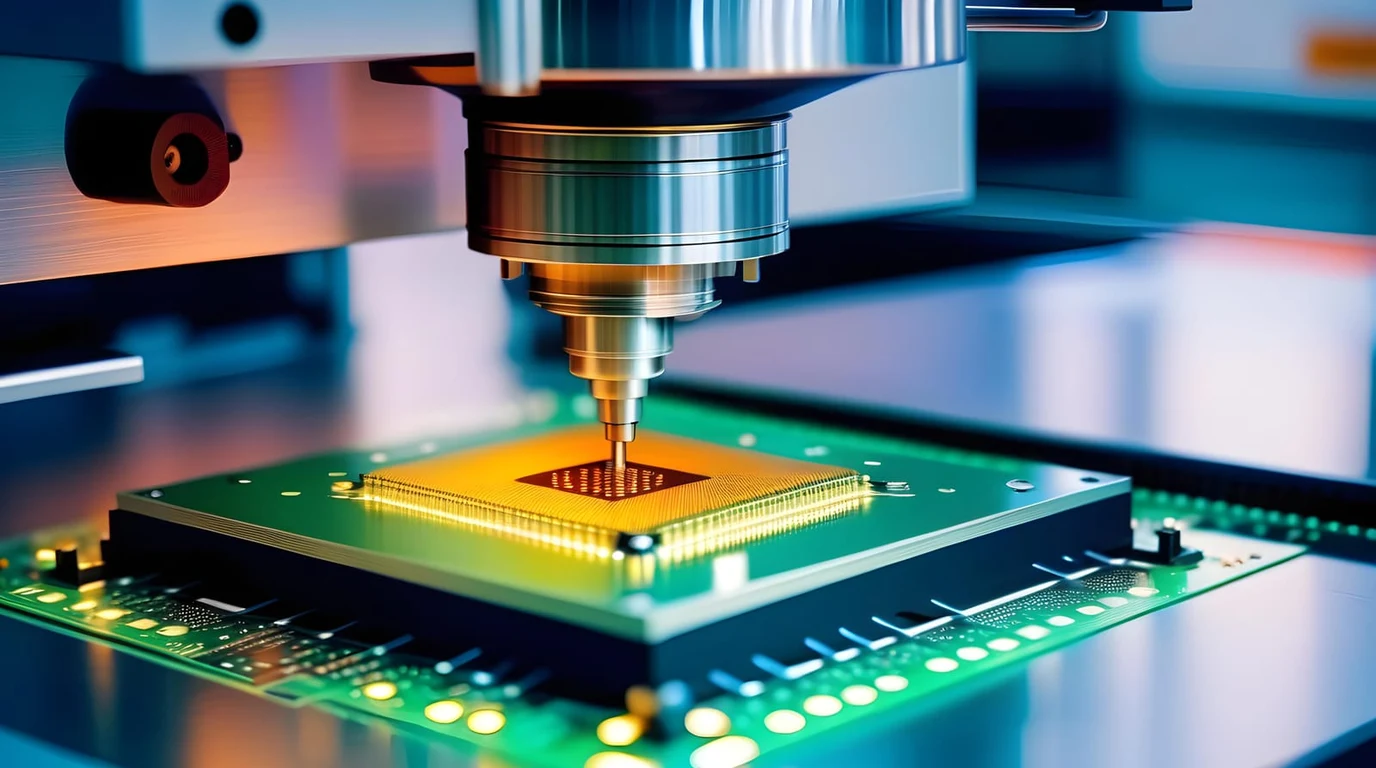 Apple M4 processor silicon wafer layout highlighting the 16-core Apple Neural Engine block